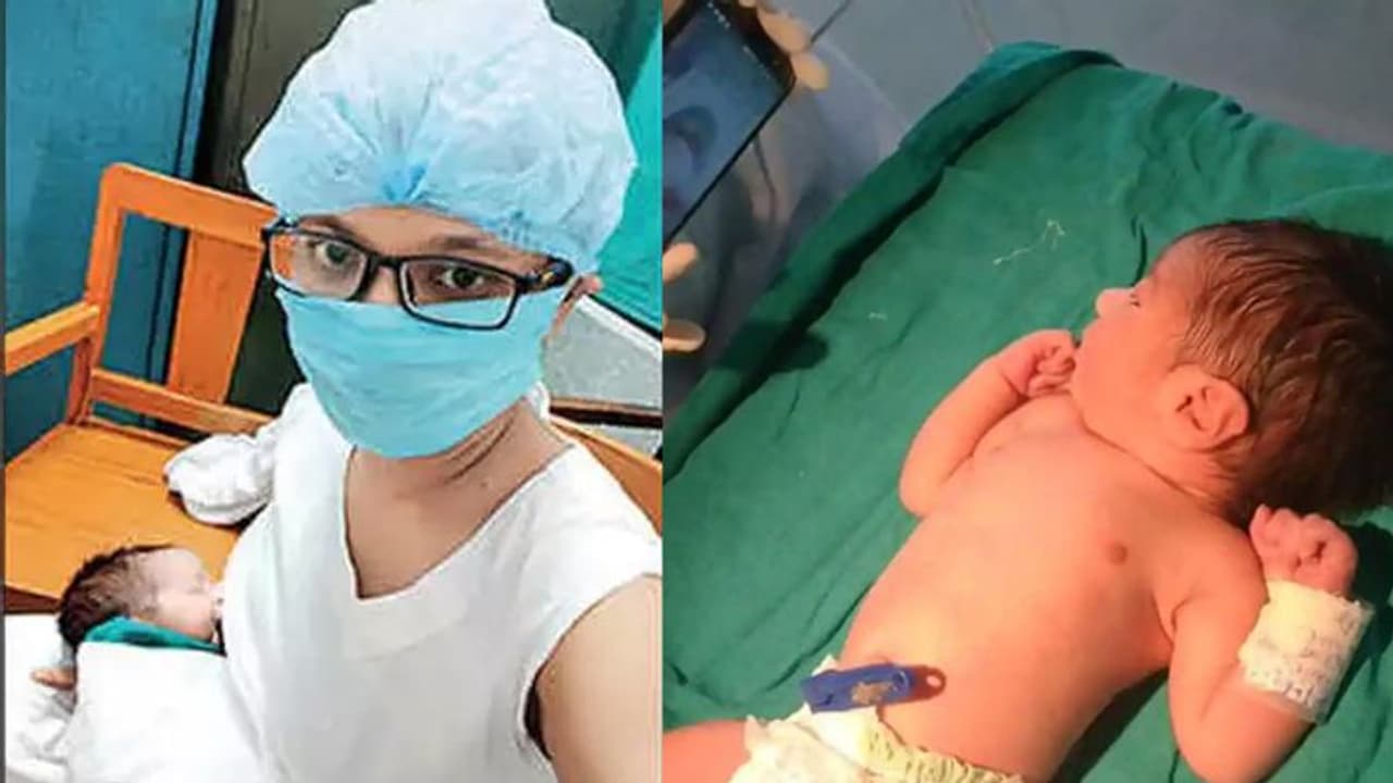 बच्चे को दूध पिलाया तो कोरोना हो सकता है...यह बात सुनकर भी नर्स आई आगे और कराया स्तनपान बच्चे को दूध पिलाया तो कोरोना हो सकता है...यह बात सुनकर भी नर्स आई आगे और कराया स्तनपान