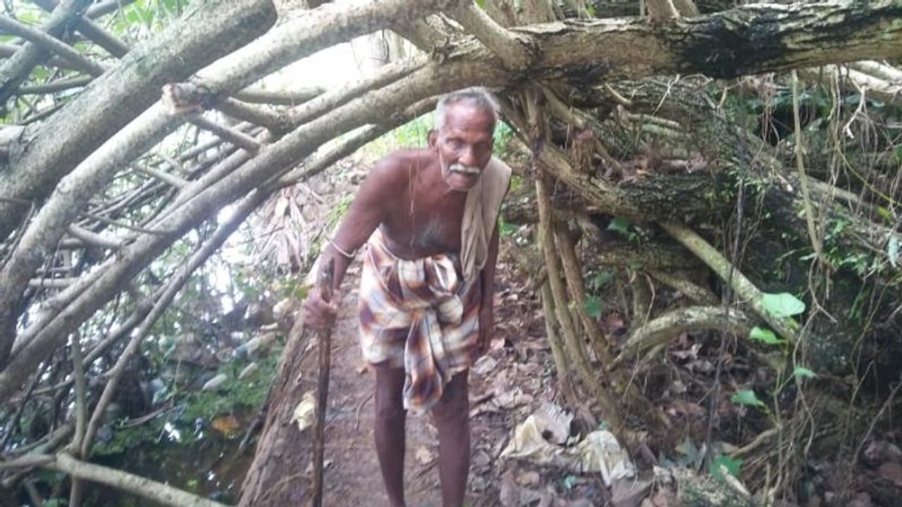 'ദുരിതം പേറി..'; പാലമെത്തിയെങ്കിലും വഴിയടഞ്ഞ വീട്ടിലെത്താൻ കനിവ് തേടി വയോധിക ദമ്പതികൾ 'ദുരിതം പേറി..'; പാലമെത്തിയെങ്കിലും വഴിയടഞ്ഞ വീട്ടിലെത്താൻ കനിവ് തേടി വയോധിക ദമ്പതികൾ