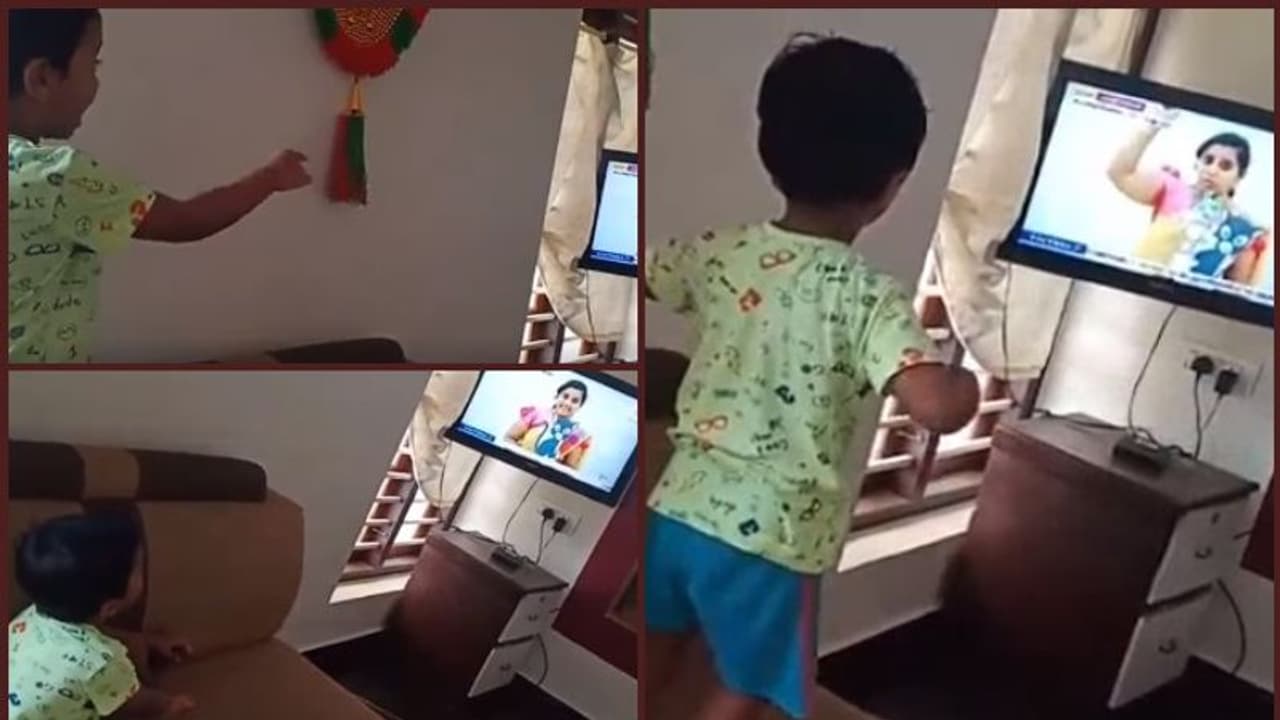 'പൂച്ചയ്ക്കൊരു പേരിട്ടോട്ടെ..ആ ടീച്ചർ തന്നെ പേരിട്ടോ'; ഓണ്ലൈന് ക്ലാസ് കുട്ടികള് ആസ്വദിക്കുന്നത് ഇങ്ങനെ 'പൂച്ചയ്ക്കൊരു പേരിട്ടോട്ടെ..ആ ടീച്ചർ തന്നെ പേരിട്ടോ'; ഓണ്ലൈന് ക്ലാസ് കുട്ടികള് ആസ്വദിക്കുന്നത് ഇങ്ങനെ