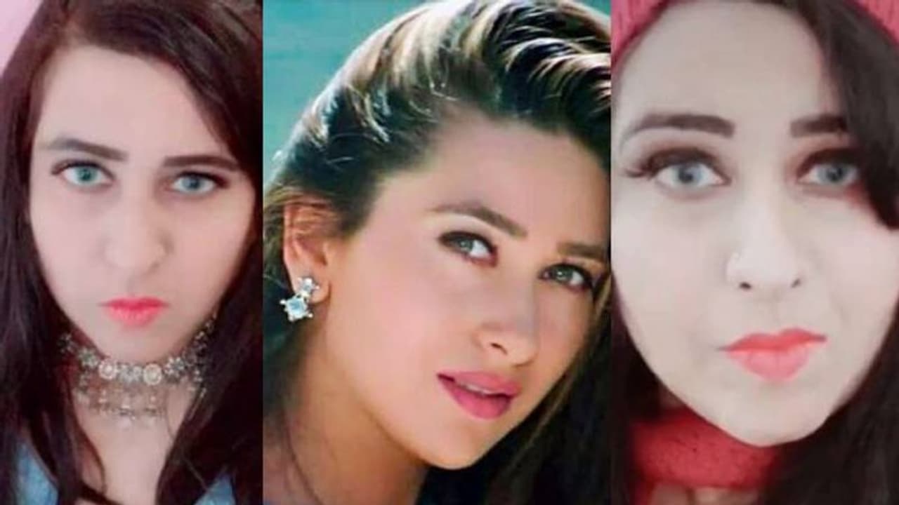 അയ്യോ ഇത് കരീഷ്മ കപൂറല്ലേ? അതിശയിപ്പിക്കുന്ന രൂപസാദൃശ്യം; വൈറലായി ടിക് ടോക് താരം