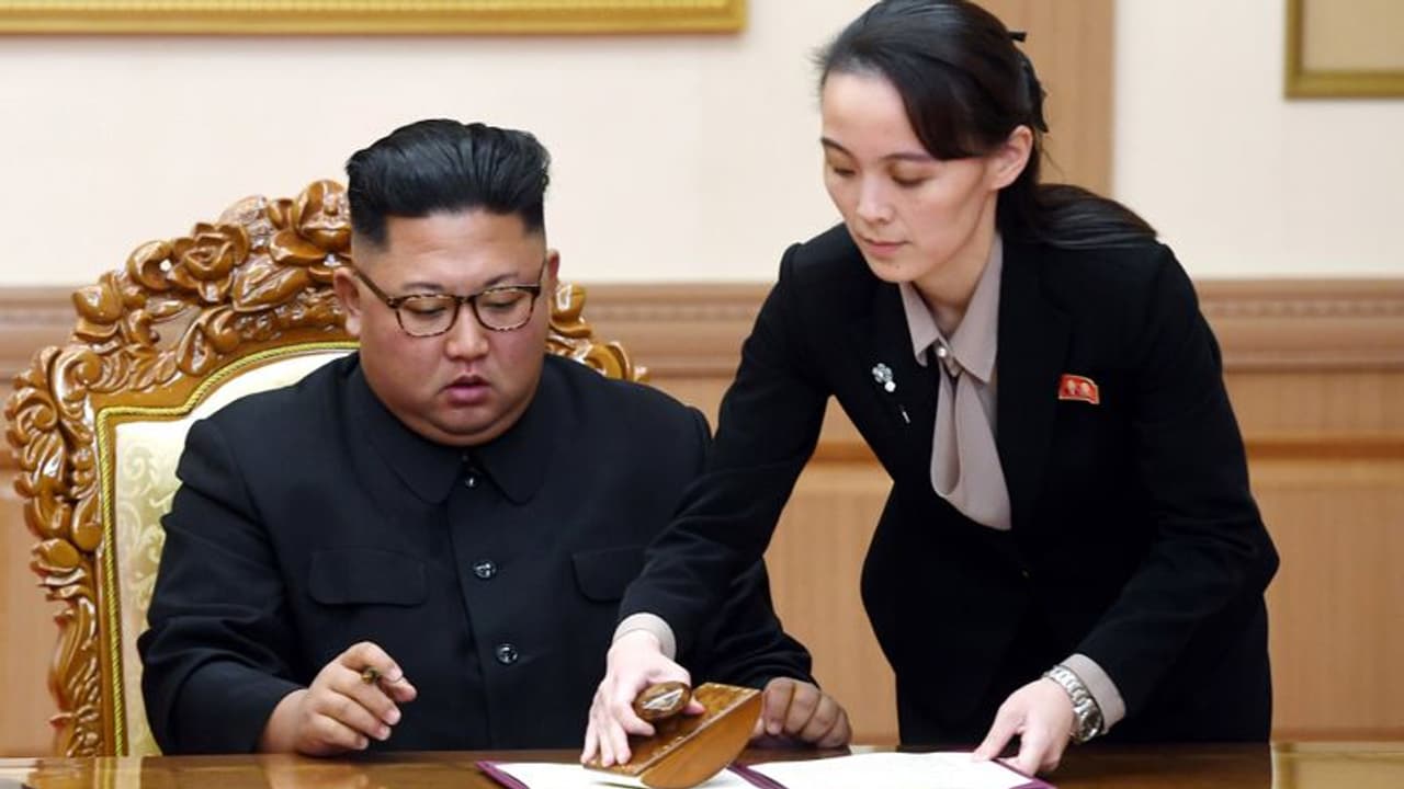 തങ്ങളെ ദുഷിച്ചുള്ള ലഘുലേഖകൾ ബലൂണിൽ അതിർത്തിക്കപ്പുറം വിടുന്ന 'തെരുവുപട്ടികളെ' നിലക്കുനിർത്തണമെന്ന് കിം യോ ജോങ്