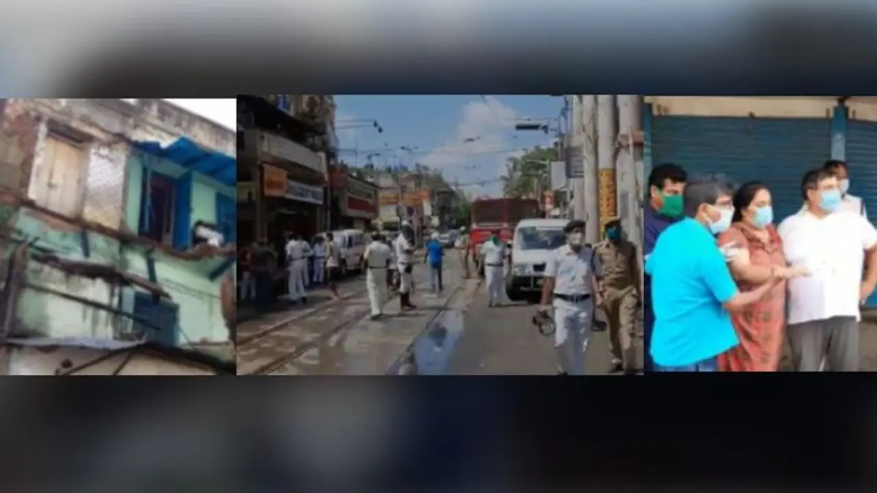 ভেঙে পড়ল কলেজস্ট্রিটের ১০০ বছরের পুরোনো বাড়ির বারান্দা, আহত ৩