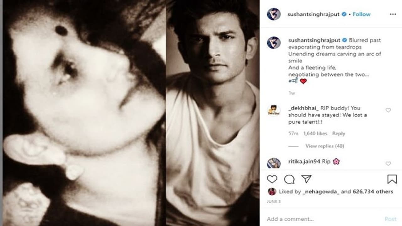 ಸುಶಾಂತ್ ಕೊನೆಯ ಸೋಶಿಯಲ್ ಮೀಡಿಯಾ ಪೋಸ್ಟ್ ತೆರೆದಿಟ್ಟ ಸಾವಿನ ಸತ್ಯ