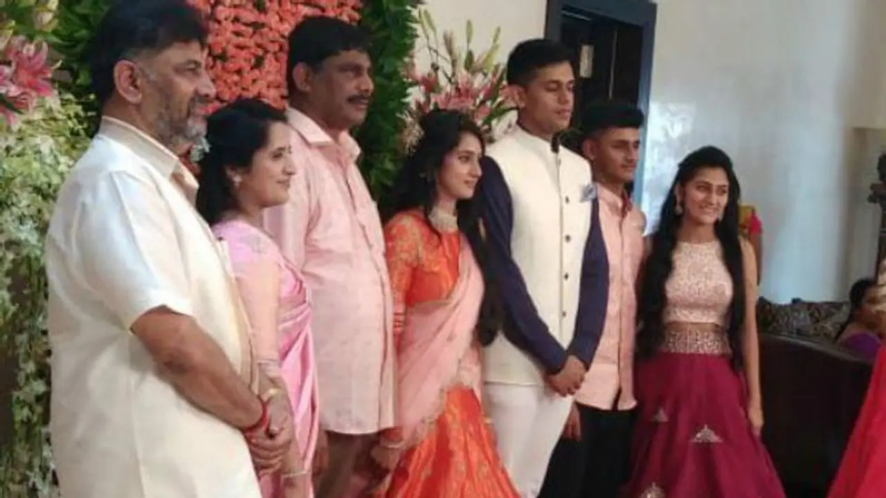 DK Shivakumar’s daughter to wed on Valentine’s Day?