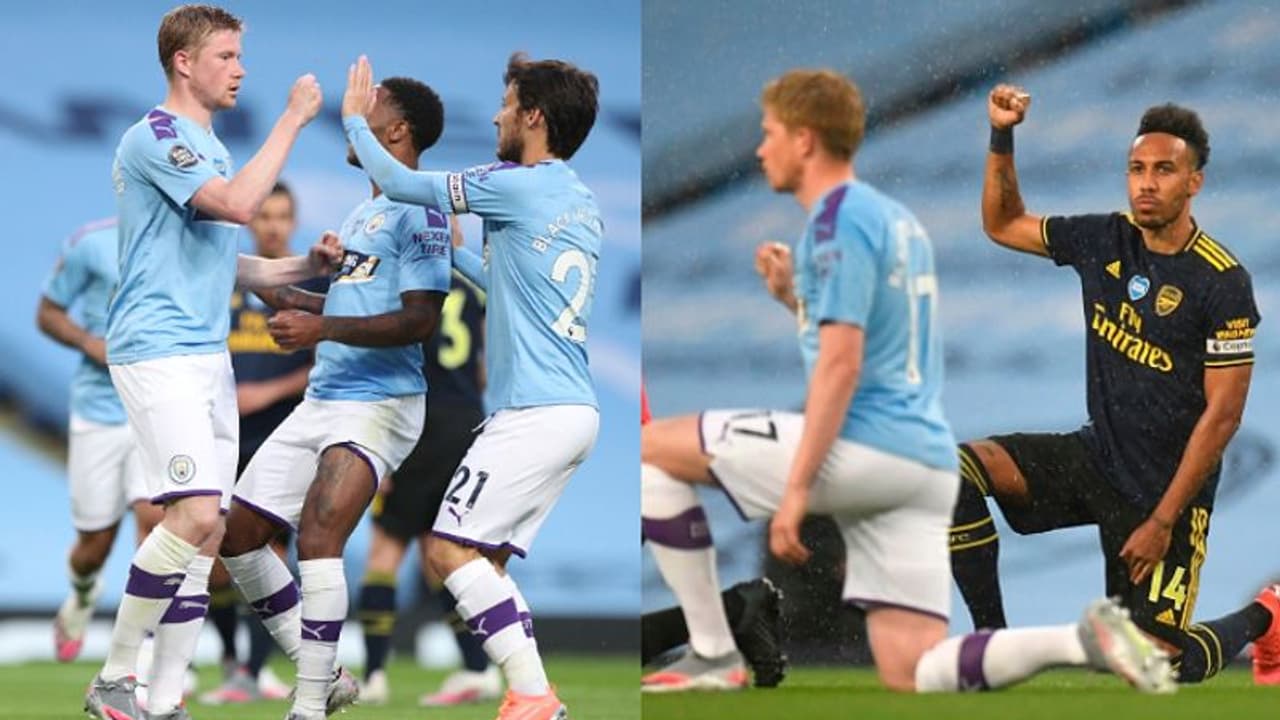 ফিরল প্রিমিয়ার লিগ,প্রথম ম্যাচে দুরন্ত ম্যাঞ্চেস্টার সিটি,প্রতিবাদ জানানো হলে জর্জ ফ্লয়েড হত্যার