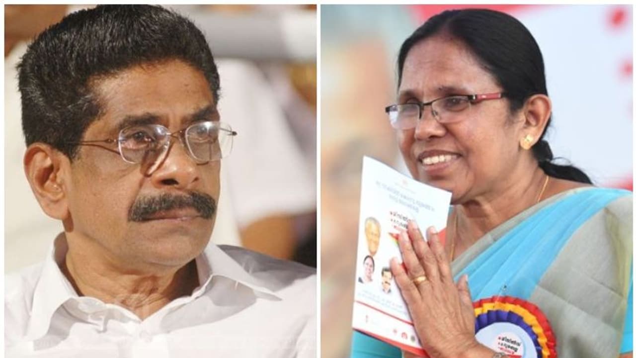 "നിപ്പാ രാജകുമാരിക്ക് ശേഷം കൊവിഡ് റാണി"; ആരോഗ്യമന്ത്രിക്കെതിരെ മുല്ലപ്പള്ളി "നിപ്പാ രാജകുമാരിക്ക് ശേഷം കൊവിഡ് റാണി"; ആരോഗ്യമന്ത്രിക്കെതിരെ മുല്ലപ്പള്ളി