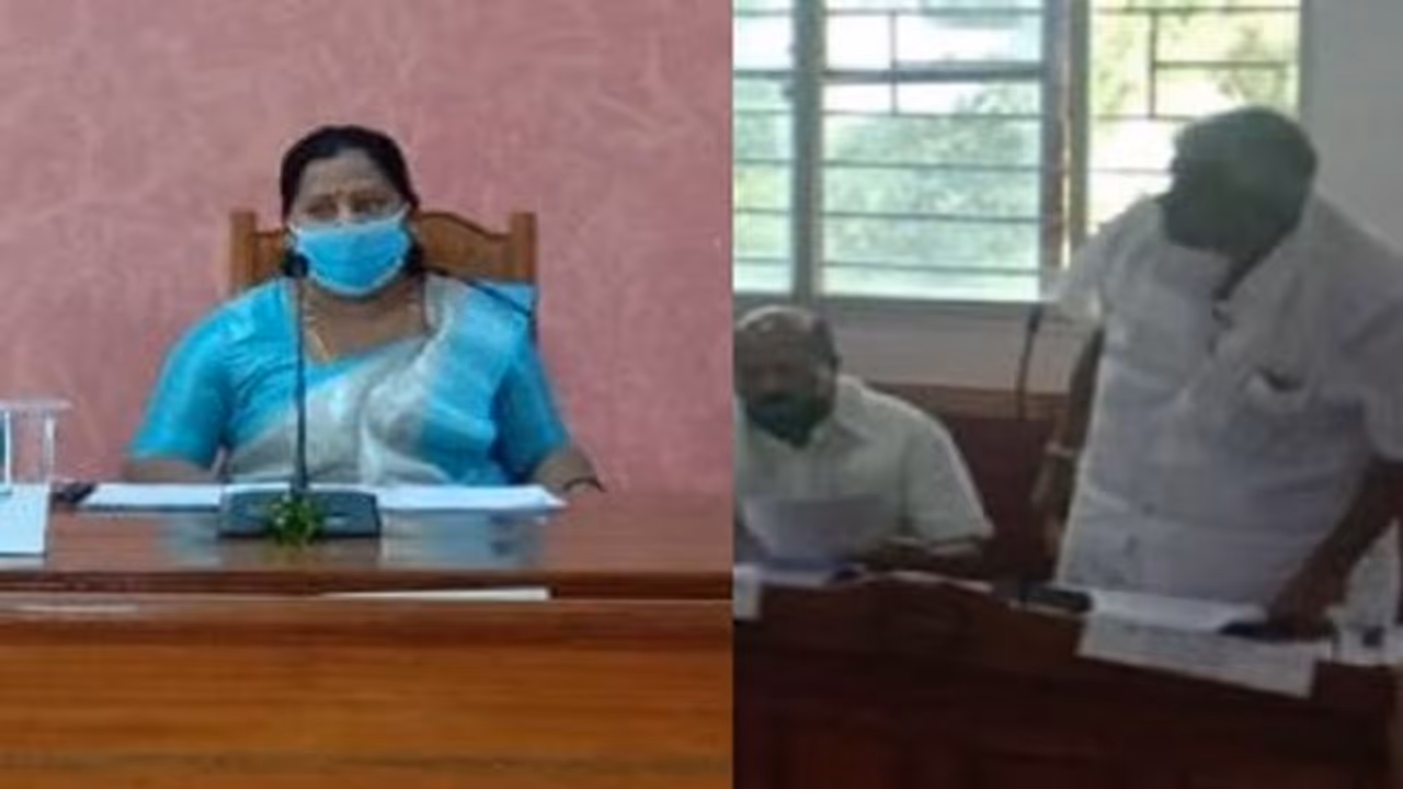 'ಏಯ್' ಅಂದ ರೇವಣ್ಣಗೆ ಮರ್ಯಾದೆ ಕೊಟ್ಟು ಮಾತಾಡಿ ಎಂದ ಹಾಸನ ಜಿ.ಪಂ ಅಧ್ಯಕ್ಷೆ 'ಏಯ್' ಅಂದ ರೇವಣ್ಣಗೆ ಮರ್ಯಾದೆ ಕೊಟ್ಟು ಮಾತಾಡಿ ಎಂದ ಹಾಸನ ಜಿ.ಪಂ ಅಧ್ಯಕ್ಷೆ