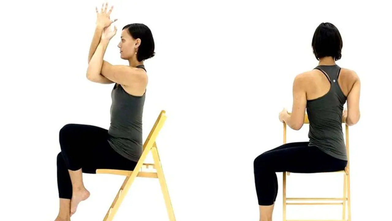 Is desk job giving you back or neck pain? 5 chair yoga poses that can improve your posture Is desk job giving you back or neck pain? 5 chair yoga poses that can improve your posture