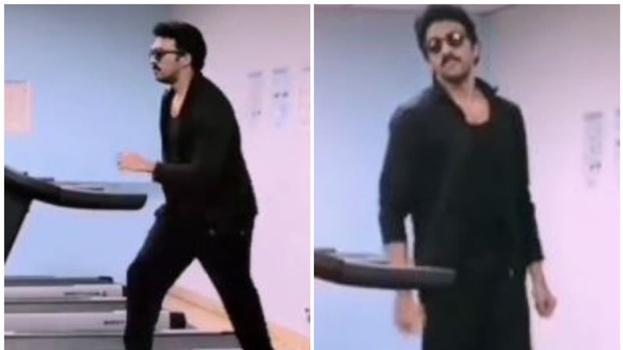 ഇത്തവണ വിജയ‍്‍യുടെ ഡാൻസ്, വീണ്ടും അശ്വിൻ കുമാറിന്റെ ട്രെഡ്‍മില്‍ ഡാൻസ്