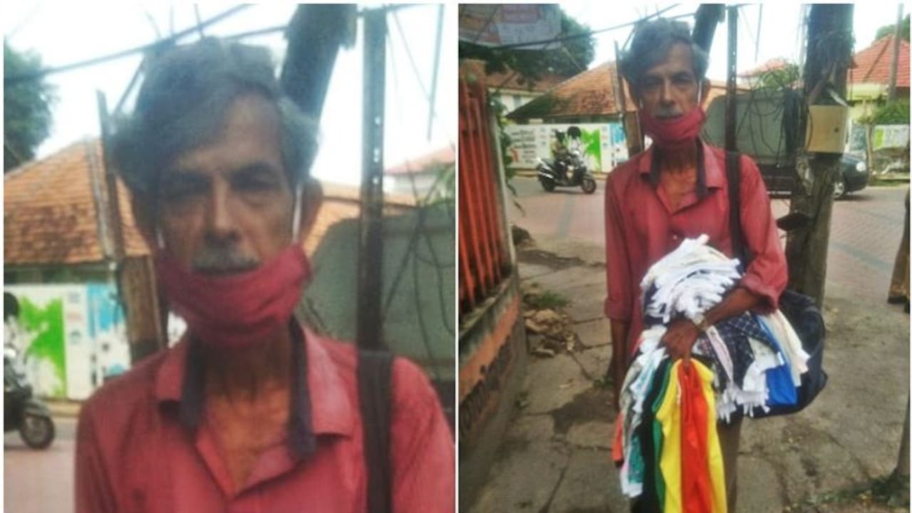 ആലപ്പുഴയിലെ സഞ്ചരിക്കുന്ന 'തുണി കടയ്ക്ക്' അന്തിയുറങ്ങാൻ ഇടമില്ല; ശശിധരന് സുമനസ്സുകളുടെ സഹായം വേണം ആലപ്പുഴയിലെ സഞ്ചരിക്കുന്ന 'തുണി കടയ്ക്ക്' അന്തിയുറങ്ങാൻ ഇടമില്ല; ശശിധരന് സുമനസ്സുകളുടെ സഹായം വേണം