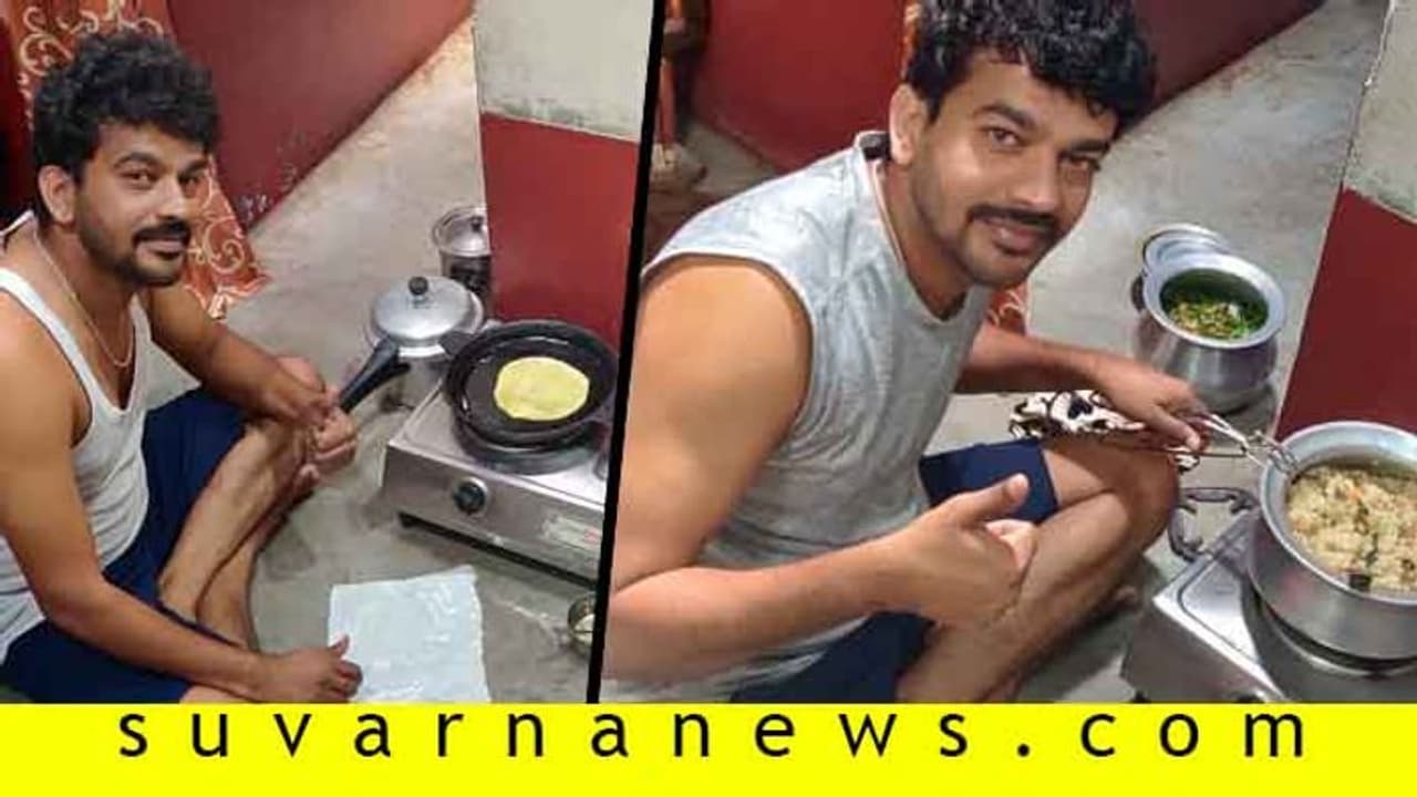 ಬಿಡುವಿನ ವೇಳೆ ಅಡುಗೆ ಕಲಿತ ಶಿವರಾಜ್ ಕೆ ಆರ್ ಪೇಟೆ!