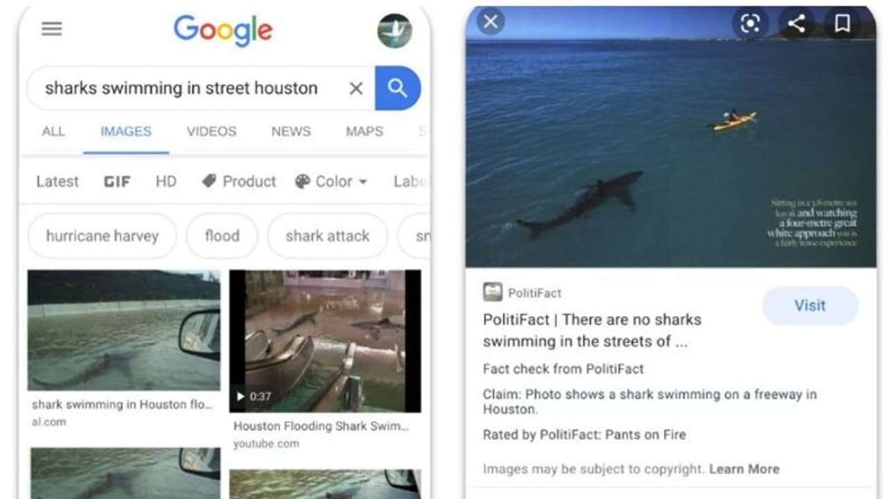 കാണുന്നതെല്ലാം വിശ്വസിക്കണോ? വസ്തുതാ പരിശോധനയില് നിര്ണായക ചുവടുമായി ഗൂഗിള് കാണുന്നതെല്ലാം വിശ്വസിക്കണോ? വസ്തുതാ പരിശോധനയില് നിര്ണായക ചുവടുമായി ഗൂഗിള്