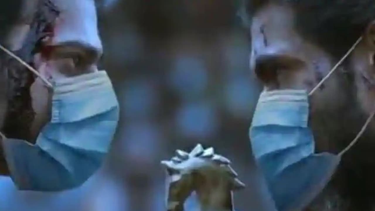 பிரதமர் மோடியின் கட்டளையே சாசனம்... மாஸ்க் அணிந்து மோதும் பிரபாஸ் ராணா... வைரலாகும் “பாகுபலி” வீடியோ...! பிரதமர் மோடியின் கட்டளையே சாசனம்... மாஸ்க் அணிந்து மோதும் பிரபாஸ் ராணா... வைரலாகும் “பாகுபலி” வீடியோ...!