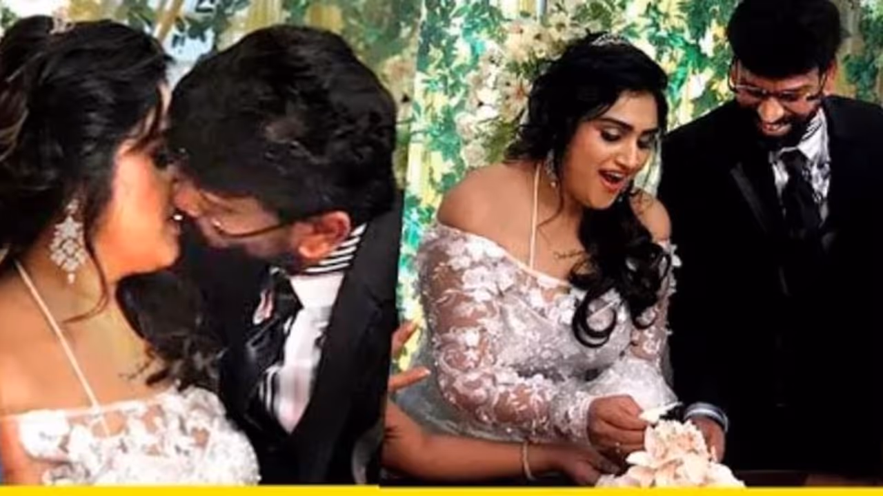 திருமணத்தில் வனிதாவுக்கு லிப் கிஸ் கொடுத்து காதலை வெளிப்படுத்திய பீட்டர் பால்..! செம்ம ரொமான்ஸ்..! திருமணத்தில் வனிதாவுக்கு லிப் கிஸ் கொடுத்து காதலை வெளிப்படுத்திய பீட்டர் பால்..! செம்ம ரொமான்ஸ்..!