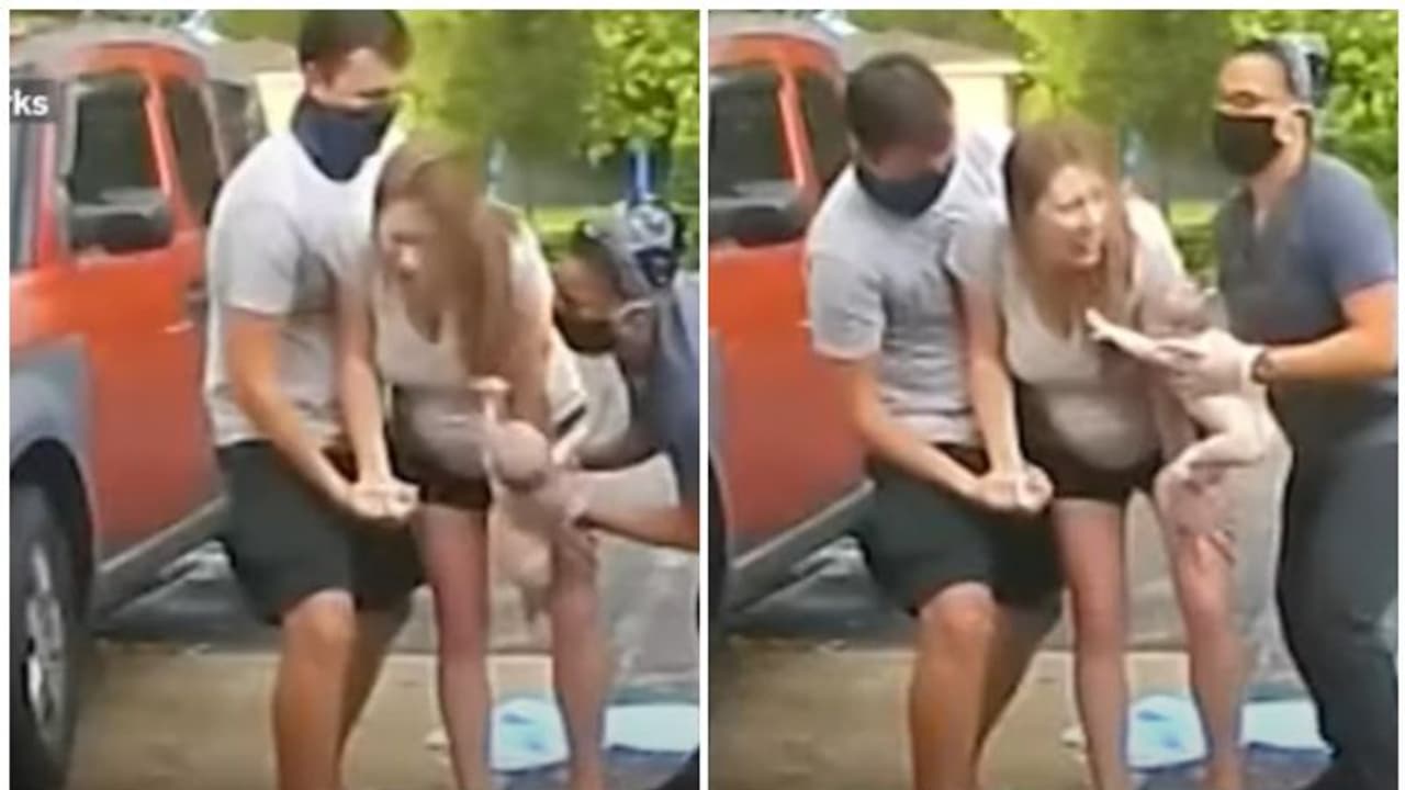 ലേബർ റൂം വരെ എത്തിയില്ല, ആശുപത്രിയുടെ പാർക്കിങ് ലോട്ടിൽ നിന്നനിൽപ്പിന് പ്രസവിച്ച് യുവതി