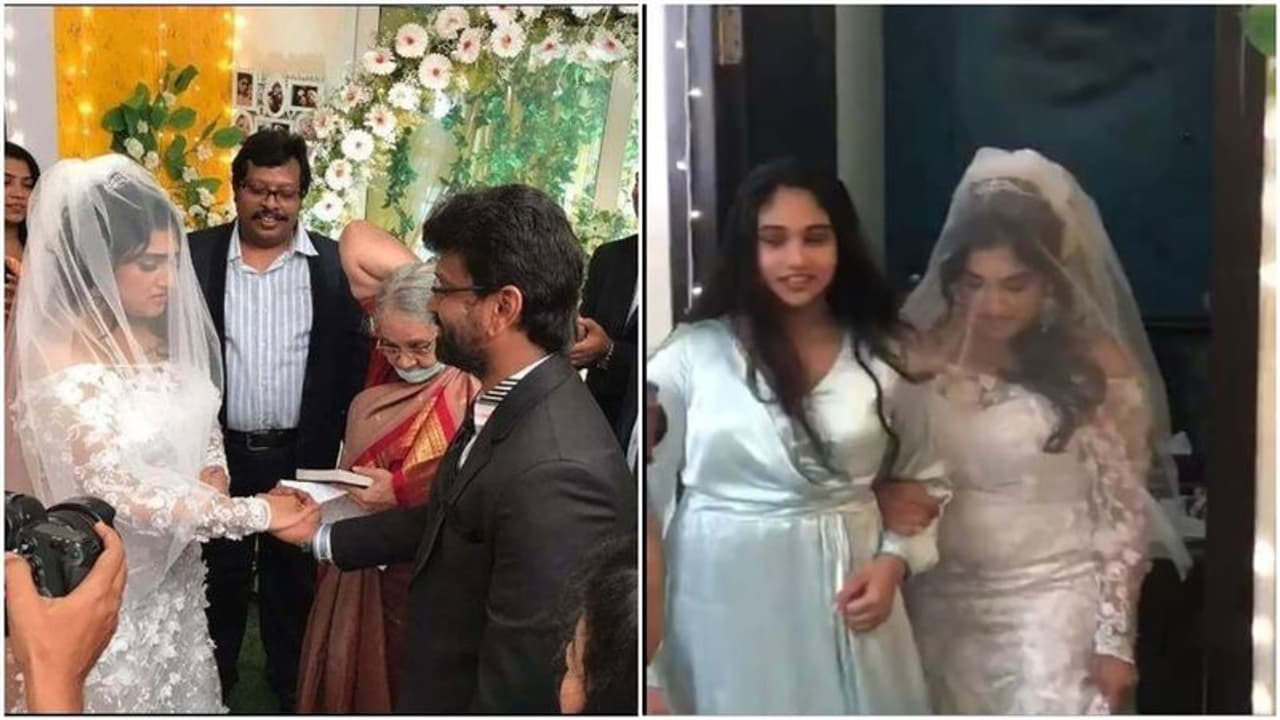 மணப்பெண் தோழியாக மாறிய வனிதாவின் மகள்... திருமணத்திற்கு தேவதையாய் ஜொலிக்கும் அம்மாவை அழைத்து வரும் வீடியோ...! மணப்பெண் தோழியாக மாறிய வனிதாவின் மகள்... திருமணத்திற்கு தேவதையாய் ஜொலிக்கும் அம்மாவை அழைத்து வரும் வீடியோ...!