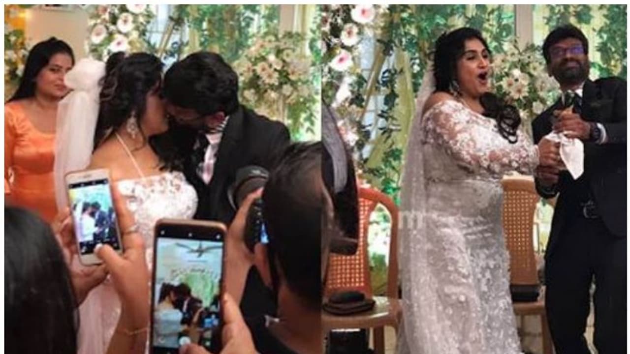 നടി വനിത വിജയകുമാര് വിവാഹിതയായി നടി വനിത വിജയകുമാര് വിവാഹിതയായി