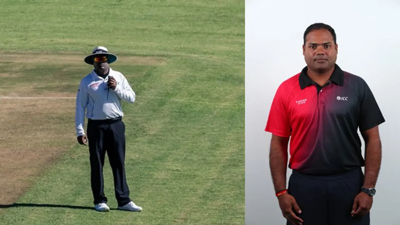 India’s Nitin Menon included in ICC elite panel of umpires