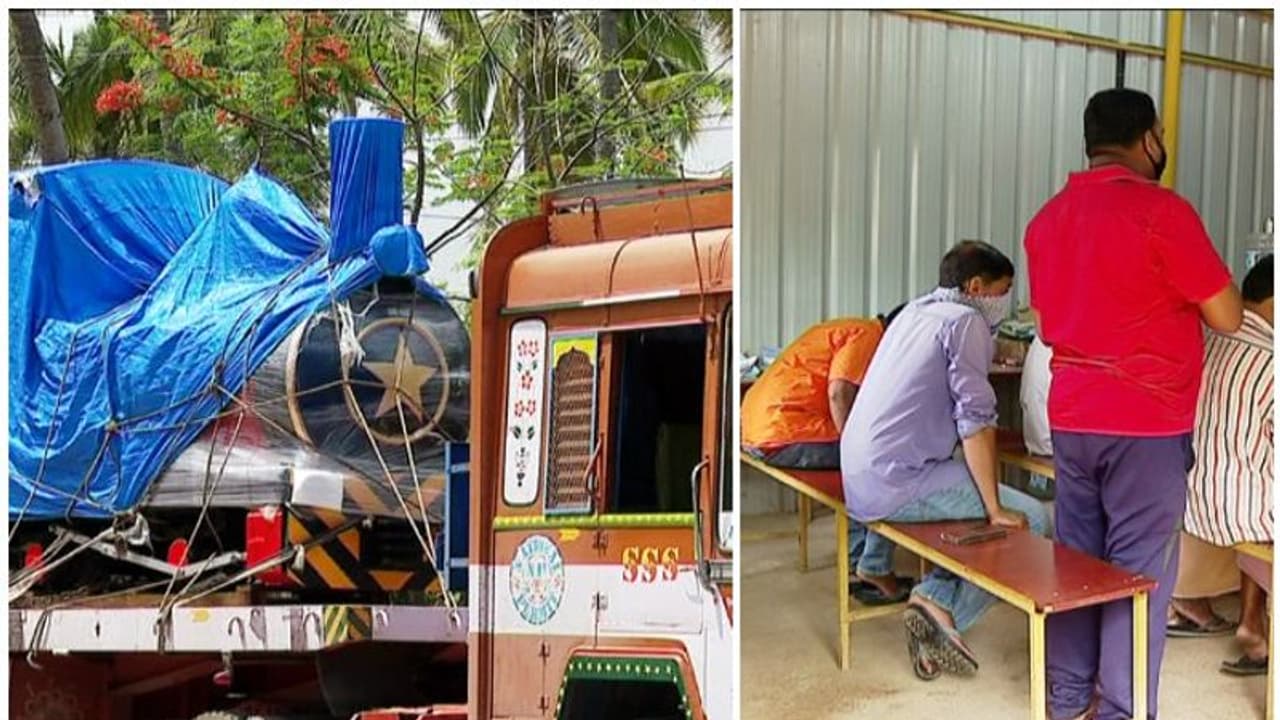 വേളി ടൂറിസ്റ്റ് വില്ലേജിൽ ചുമട്ടുകൂലിത്തർക്കം; മിനി ട്രെയിൻ ബോഗികൾ ഇറക്കാനായില്ല വേളി ടൂറിസ്റ്റ് വില്ലേജിൽ ചുമട്ടുകൂലിത്തർക്കം; മിനി ട്രെയിൻ ബോഗികൾ ഇറക്കാനായില്ല