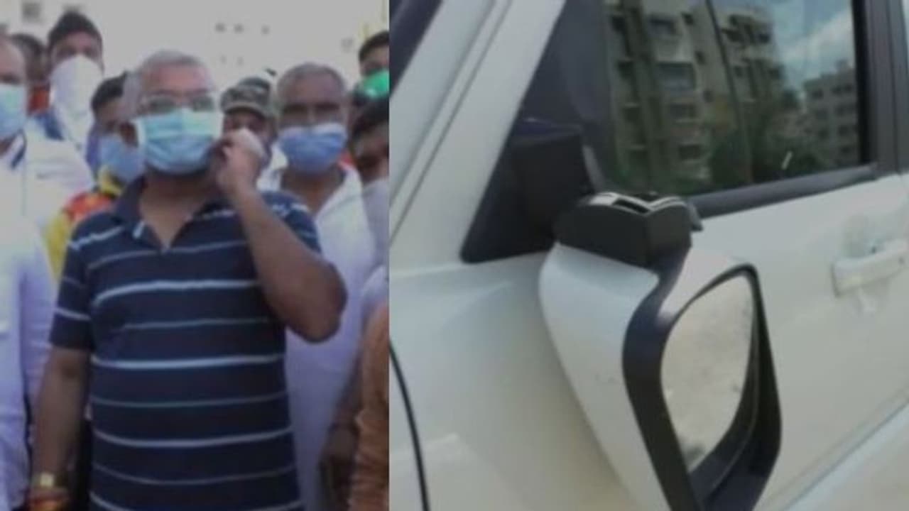 প্রাতঃভ্রমণে বেরিয়ে হামলার মুখে দিলীপ ঘোষ, ভাঙচুর চলল সাংসদের গাড়িতেও