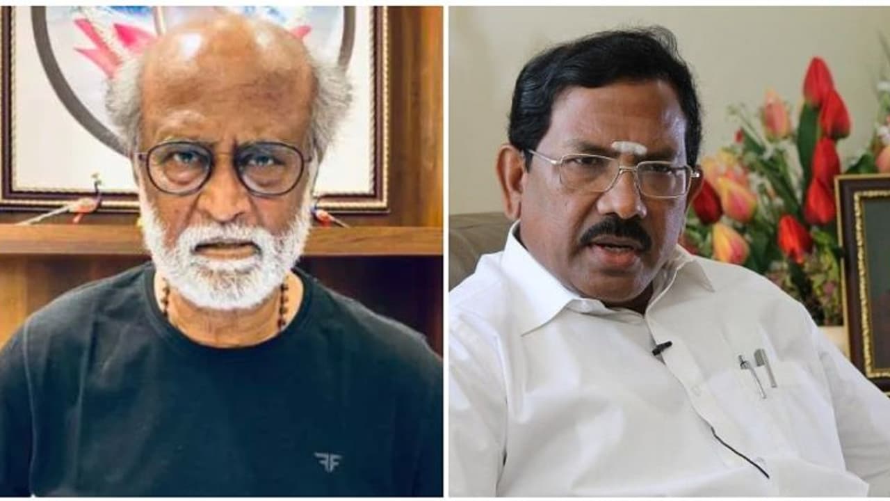 நாங்களும் விடமாட்டோம்... ரஜினியை வழிமொழிந்த அமைச்சர் மாஃபா பாண்டியராஜன்! நாங்களும் விடமாட்டோம்... ரஜினியை வழிமொழிந்த அமைச்சர் மாஃபா பாண்டியராஜன்!