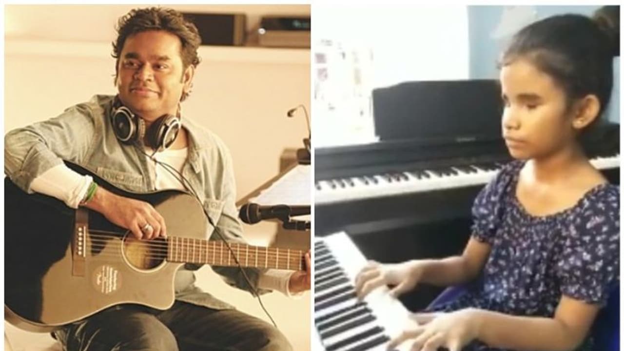 പരിമിതികള് തടസമായില്ല; എ ആര് റഹ്മാനെ അമ്പരപ്പിച്ച് കാഴ്ചയില്ലാത്ത പെണ്കുട്ടി പരിമിതികള് തടസമായില്ല; എ ആര് റഹ്മാനെ അമ്പരപ്പിച്ച് കാഴ്ചയില്ലാത്ത പെണ്കുട്ടി