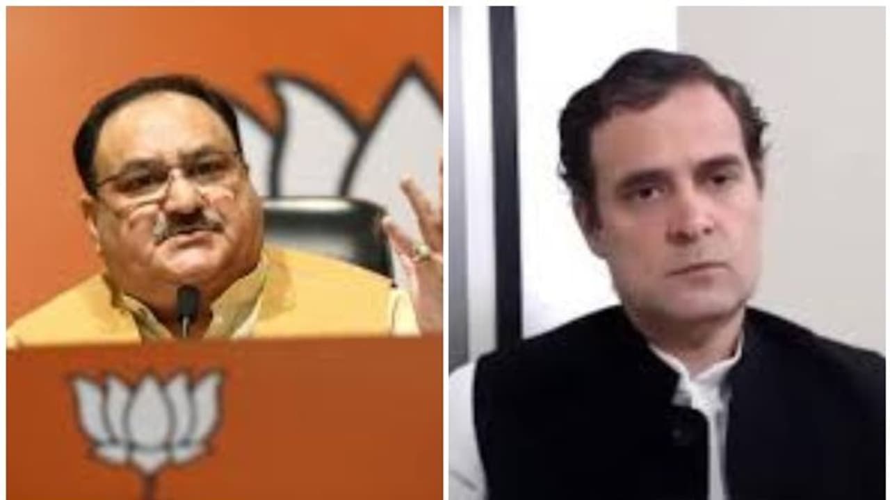 'രാഹുലിന്റെ പ്രസ്താവന രാജ്യദ്രോഹം' ഇന്ത്യൻ സേനയെ രാഹുൽ ഗാന്ധി അപമാനിച്ചെന്നും ജെപി നദ്ദ 'രാഹുലിന്റെ പ്രസ്താവന രാജ്യദ്രോഹം' ഇന്ത്യൻ സേനയെ രാഹുൽ ഗാന്ധി അപമാനിച്ചെന്നും ജെപി നദ്ദ