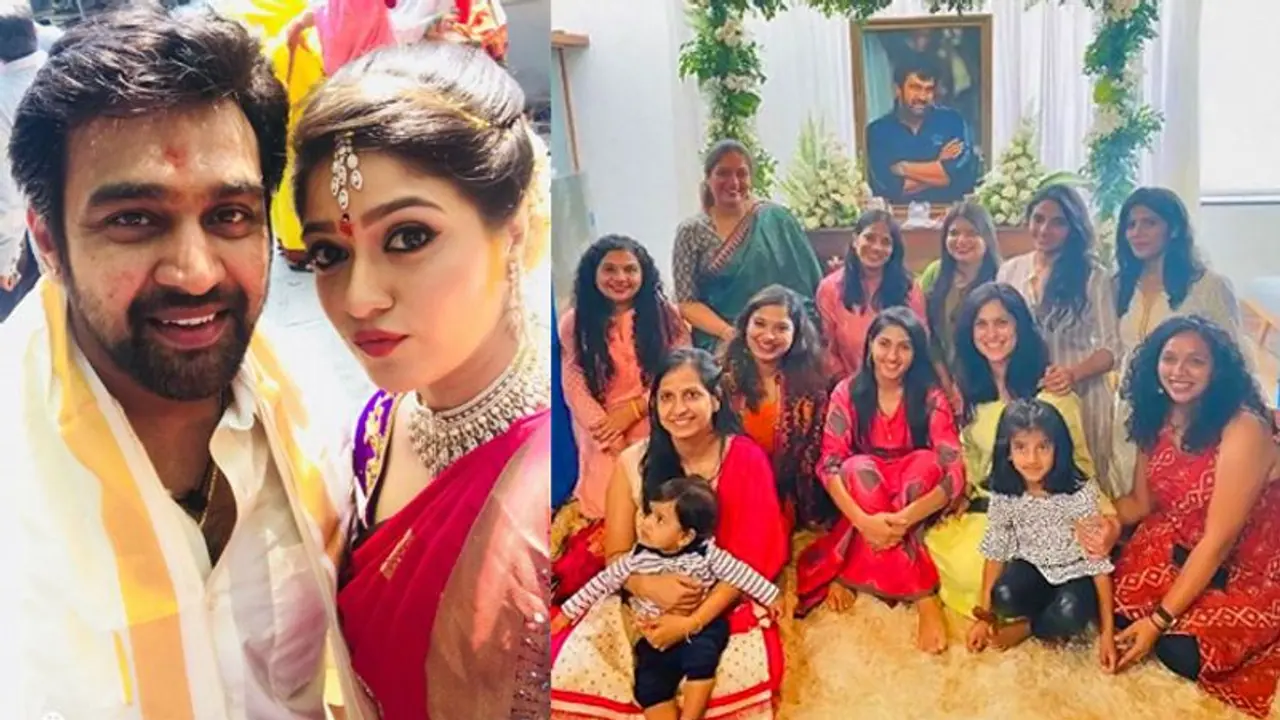 पति की मौत के महीनेभर बाद पत्नी ने रखी प्रेयर मीट, इस दौरान मुस्कुराते नजर आए सगे संबंधी पति की मौत के महीनेभर बाद पत्नी ने रखी प्रेयर मीट, इस दौरान मुस्कुराते नजर आए सगे संबंधी