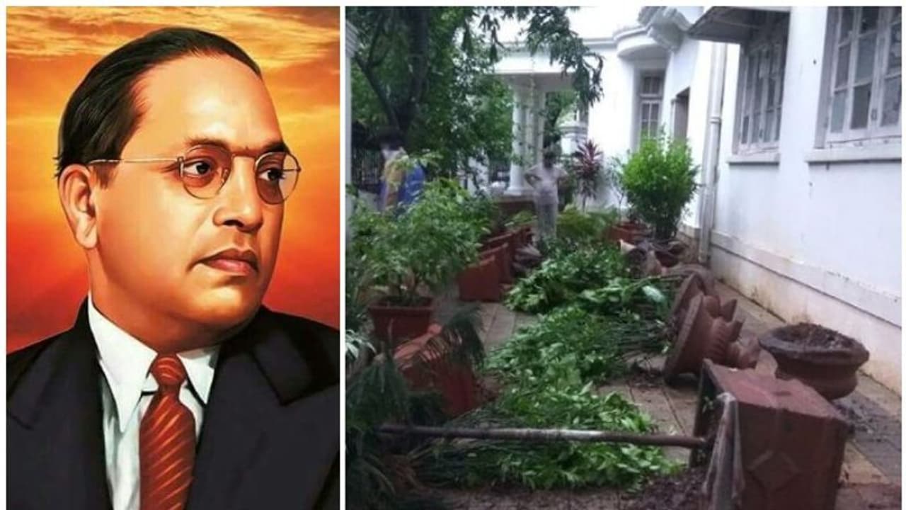 അംബേദ്കറുടെ വസതിക്കുനേരെ ആക്രമണം അംബേദ്കറുടെ വസതിക്കുനേരെ ആക്രമണം