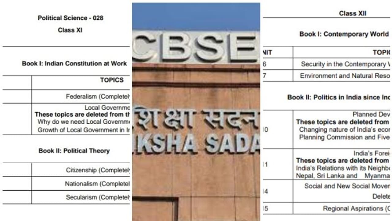 'জাতীয়তাবাদ, গণতন্ত্র, ধর্মনিরপেক্ষতা' কি গুরুত্বহীন, সিবিএসই পাঠক্রম বদলে চরম বিতর্কে মোদী সরকার