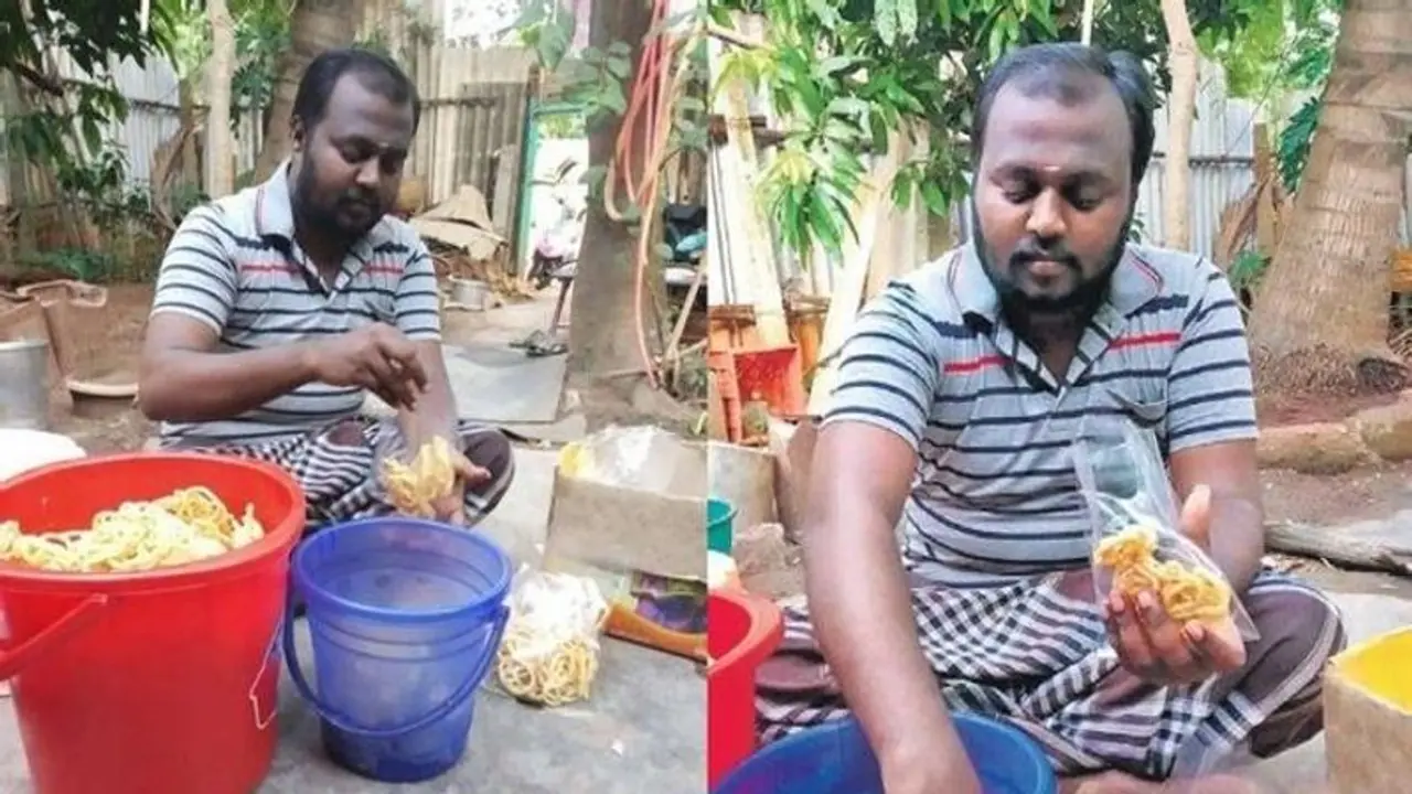 Coronavirus: Tamil Nadu engineering professor forced to sell murukku to feed family Coronavirus: Tamil Nadu engineering professor forced to sell murukku to feed family