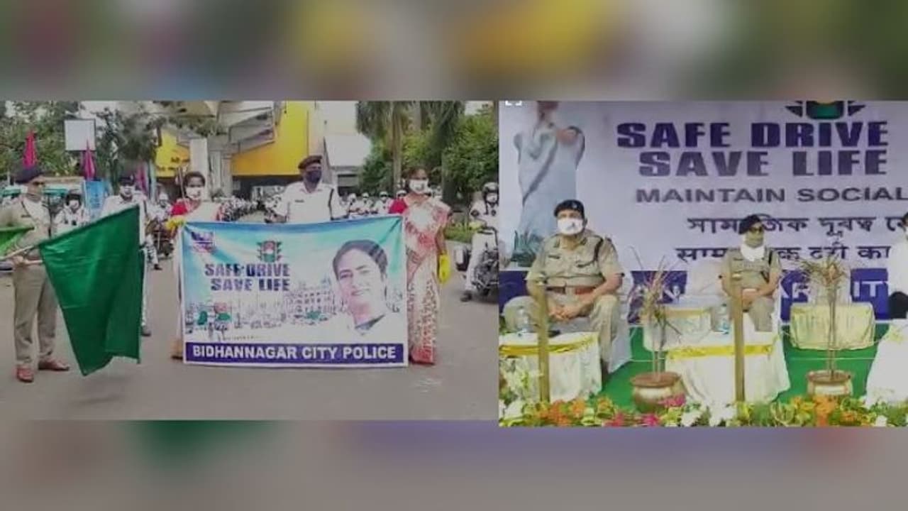'হেলমেটের সঙ্গে মাস্কও পরুন', 'সেফ ড্রাইভ সেভ লাইফ' র অনুষ্ঠানে বলেন সিপি