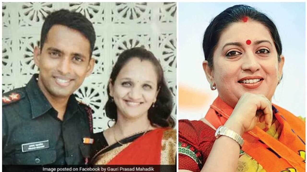 മേജറായിരുന്ന ഭര്ത്താവിന്റെ മരണശേഷം സൈന്യത്തില് ചേര്ന്നു; യുവതിയെ അഭിനന്ദിച്ച് സ്മൃതി ഇറാനി മേജറായിരുന്ന ഭര്ത്താവിന്റെ മരണശേഷം സൈന്യത്തില് ചേര്ന്നു; യുവതിയെ അഭിനന്ദിച്ച് സ്മൃതി ഇറാനി