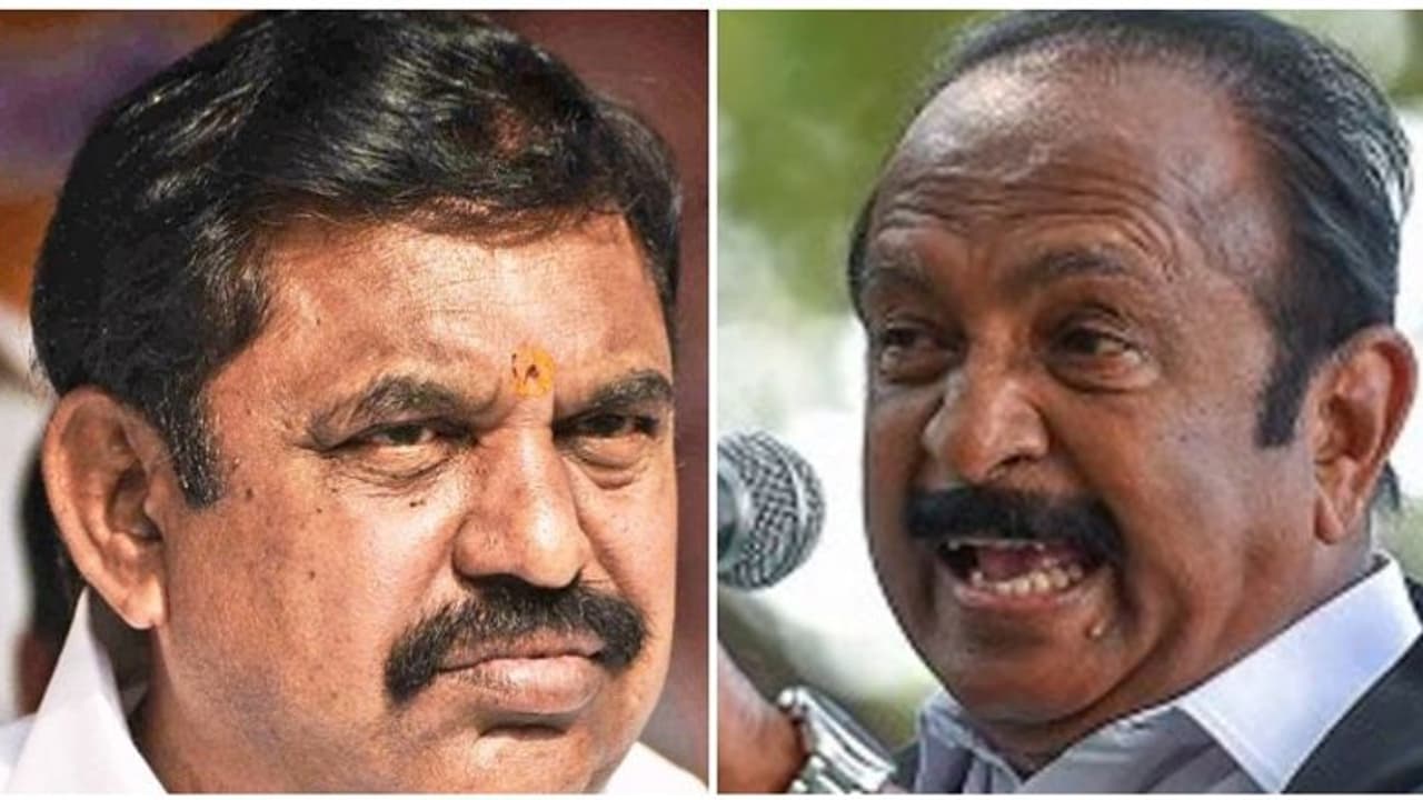 தப்லீக் ஜமாத்தை சேர்ந்தவர்களை சிறையில் வைத்திருப்பதா.? ஆதித்யநாத்தை விட எடப்பாடி அரசு அராஜகம்.. வைகோ ஆவேசம்! தப்லீக் ஜமாத்தை சேர்ந்தவர்களை சிறையில் வைத்திருப்பதா.? ஆதித்யநாத்தை விட எடப்பாடி அரசு அராஜகம்.. வைகோ ஆவேசம்!