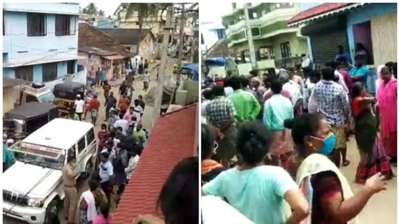 Coronavirus: Kerala’s Poonthura residents protest; say essential items not available due to triple lockdown Coronavirus: Kerala’s Poonthura residents protest; say essential items not available due to triple lockdown