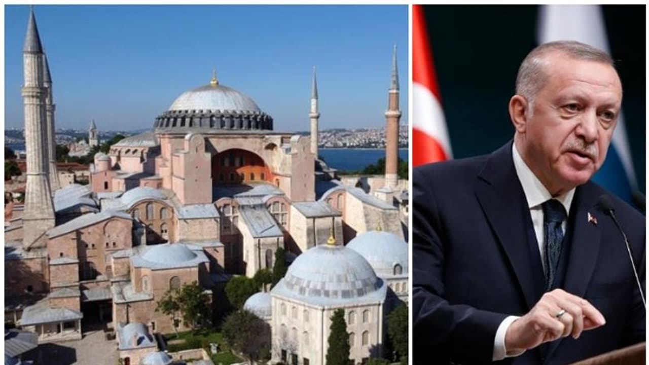 ചരിത്ര പ്രസിദ്ധമായ ഹാഗിയ സോഫായ മ്യൂസിയം മുസ്ലിം പള്ളിയാക്കി തുര്ക്കി ചരിത്ര പ്രസിദ്ധമായ ഹാഗിയ സോഫായ മ്യൂസിയം മുസ്ലിം പള്ളിയാക്കി തുര്ക്കി