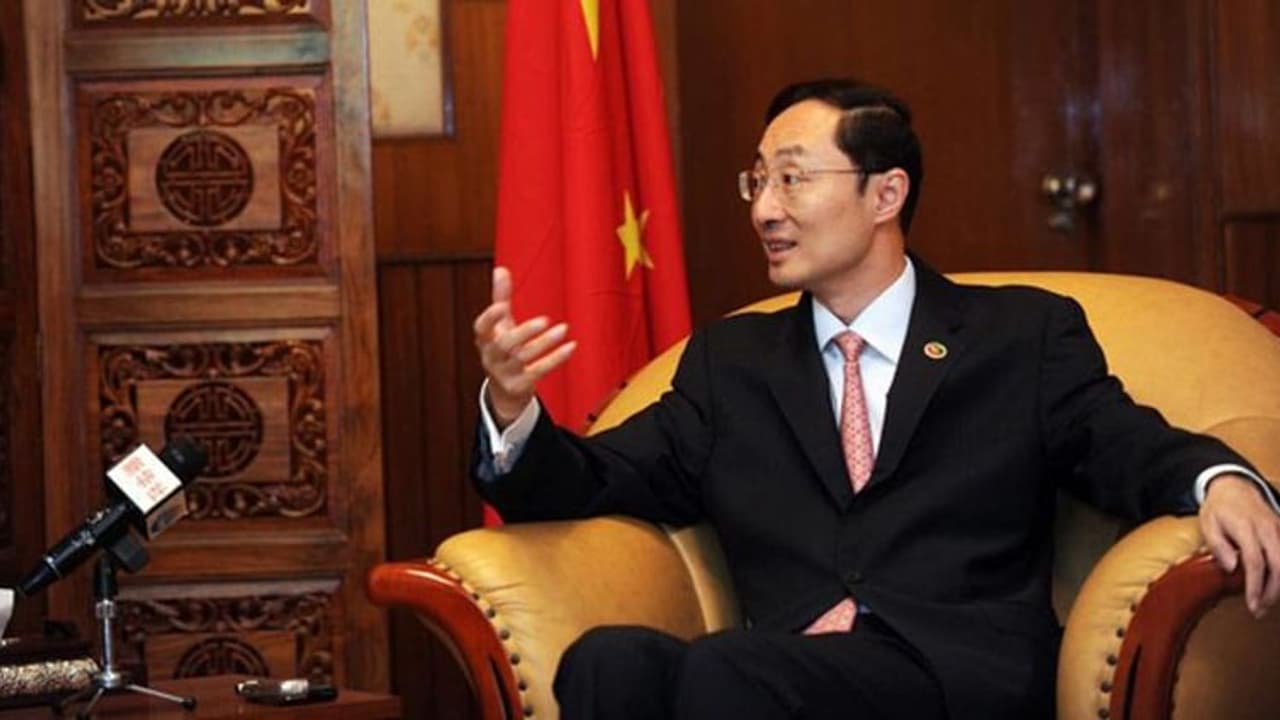 #UnmaskingChina: சீனா போர்க்குணமிக்க நாடு அல்ல..!! இந்தியாவின் காலில் நாய் குடியான சீன தூதர்..!! #UnmaskingChina: சீனா போர்க்குணமிக்க நாடு அல்ல..!! இந்தியாவின் காலில் நாய் குடியான சீன தூதர்..!!