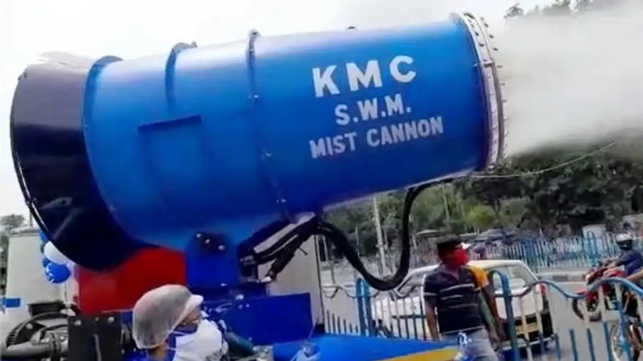 করোনার জীবাণু নাশে এল মিস্ট ক্যানন মেশিন,কীভাবে কাজ করবে এই যন্ত্রদানব করোনার জীবাণু নাশে এল মিস্ট ক্যানন মেশিন,কীভাবে কাজ করবে এই যন্ত্রদানব