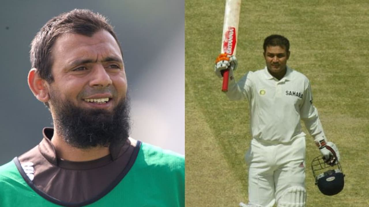 'মুলতানে ৩০৯ রানের ইনিংস বাবা মায়ের কর্মের সুফল পেয়েছিল সেওয়াগ', অদ্ভুত মন্তব্য সাকলিন মুস্তাকের 'মুলতানে ৩০৯ রানের ইনিংস বাবা মায়ের কর্মের সুফল পেয়েছিল সেওয়াগ', অদ্ভুত মন্তব্য সাকলিন মুস্তাকের