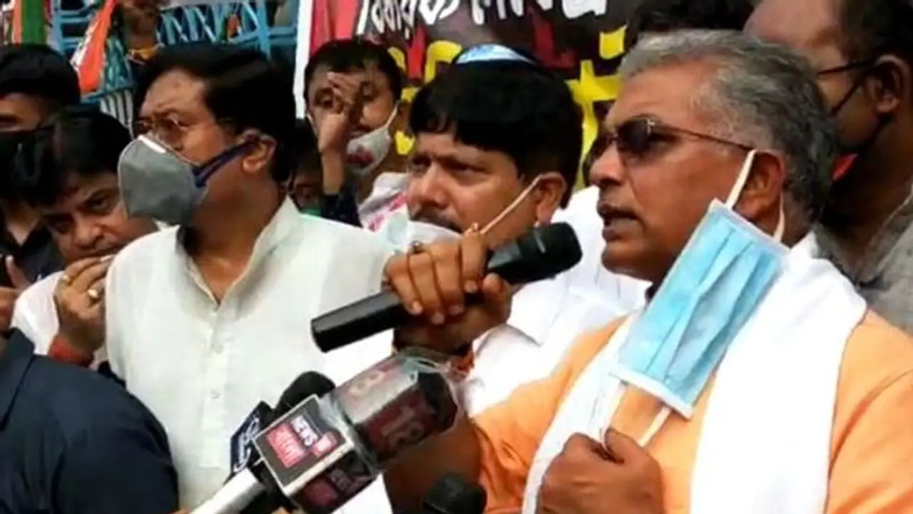 সৎ সাহস থাকলে সিবিআই তদন্ত দিক রাজ্য়, বিজেপি বিধায়ক খুনে মমতাকে চ্যালেঞ্জ দিলীপের