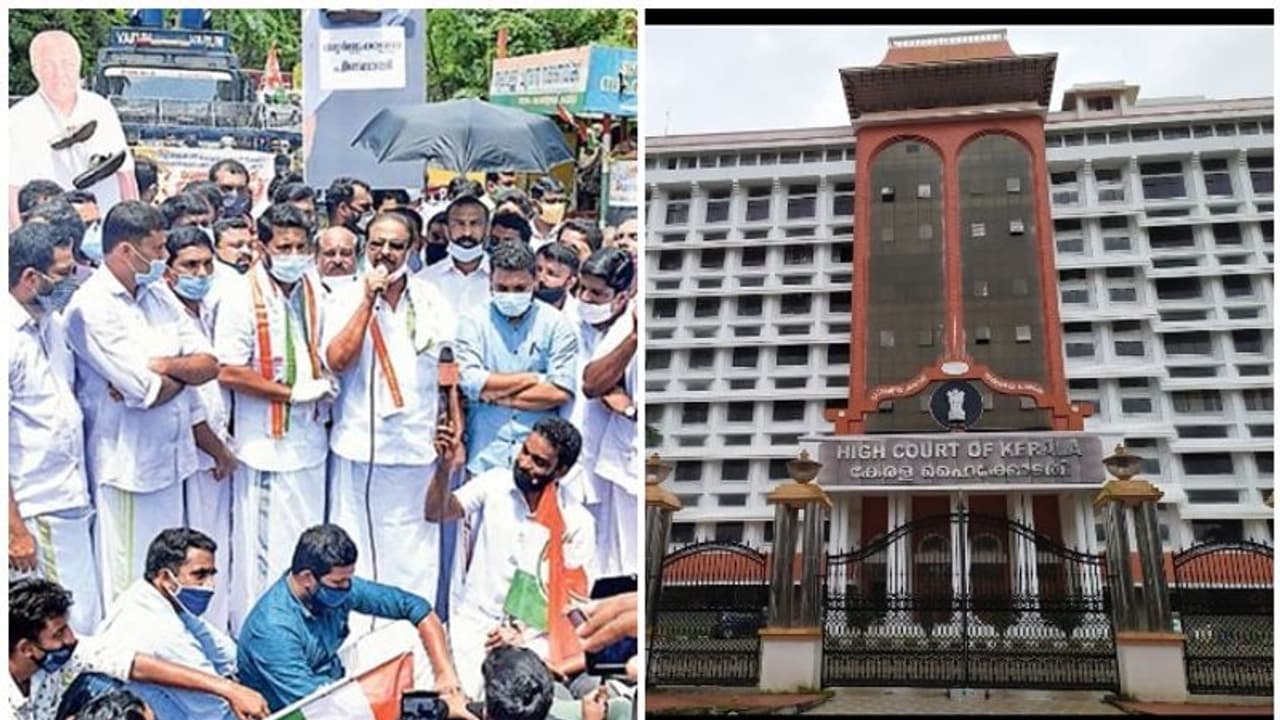 കൊവിഡ് മാനദണ്ഡങ്ങൾ ലംഘിച്ചുള്ള സമരം വിലക്കി ഹൈക്കോടതി; ഇടക്കാല ഉത്തരവിറക്കി കൊവിഡ് മാനദണ്ഡങ്ങൾ ലംഘിച്ചുള്ള സമരം വിലക്കി ഹൈക്കോടതി; ഇടക്കാല ഉത്തരവിറക്കി