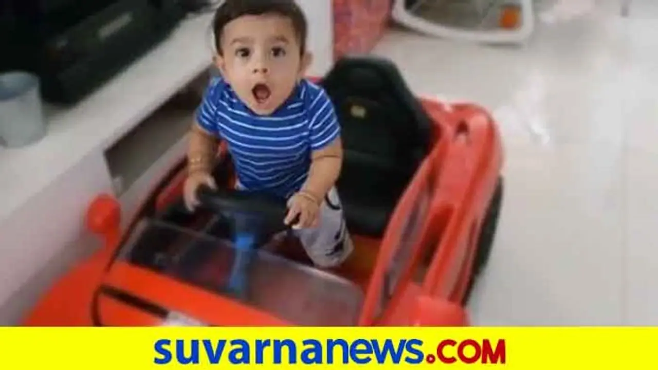 ಮಗ ನಿಲ್ಲೋದ ನೋಡಿ ಅಪ್ಪ ಯಶ್ ಫುಲ್ ಥ್ರಿಲ್, ಇನ್ನು ಹಾಡಿಗೆ ಹೆಜ್ಜೆ ಹಾಕಿದರೆ...!