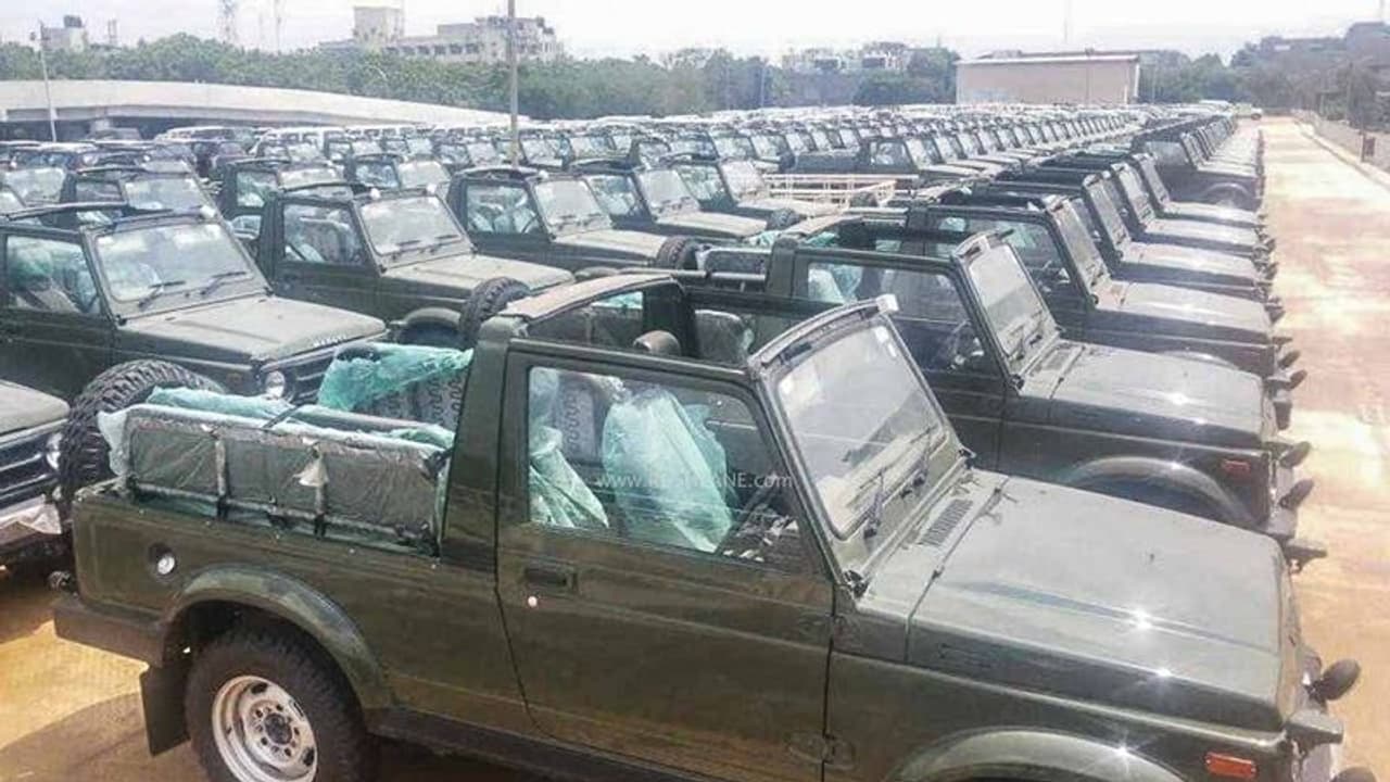 ഇന്ത്യന് സൈന്യത്തിനായി മാരുതി ജൂണിൽ നല്കിയത് 700 ജിപ്സികൾ ഇന്ത്യന് സൈന്യത്തിനായി മാരുതി ജൂണിൽ നല്കിയത് 700 ജിപ്സികൾ