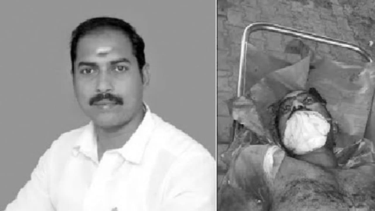 திமுக ஊராட்சி தலைவர் ரத்த வெள்ளத்தில் துடிதுடிக்க படுகொலை... உச்சக்கட்ட பதற்றம்.. போலீஸ் குவிப்பு..!