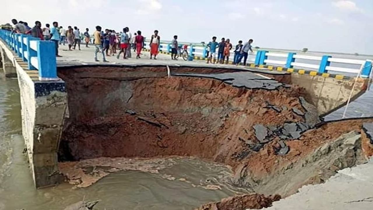 ‘Bridge collapse’ puts Bihar CM in soup; opposition says structure fell 29 days after inauguration