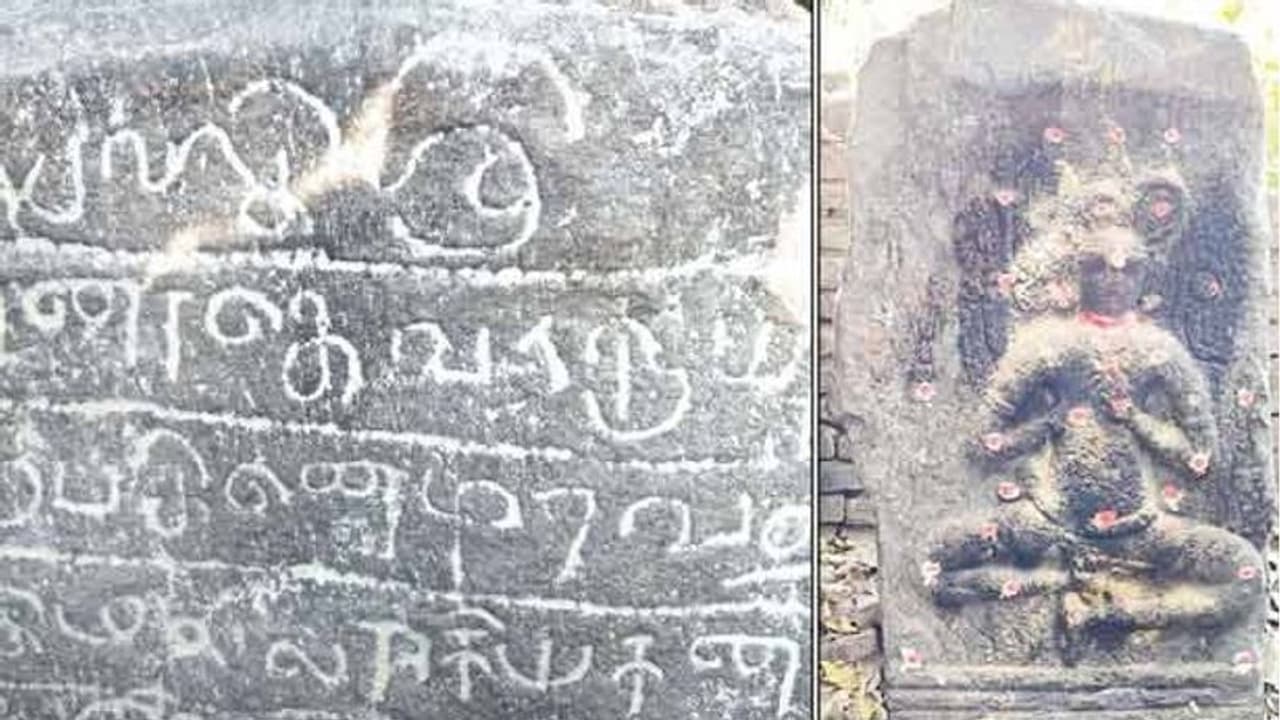 அரசனுக்காக உயிரை மாய்த்துக்கொண்ட ஊர் தலைவன்.!! கடலாடி அருகே கிடைத்த கல்வெட்டு.!! அரசனுக்காக உயிரை மாய்த்துக்கொண்ட ஊர் தலைவன்.!! கடலாடி அருகே கிடைத்த கல்வெட்டு.!!