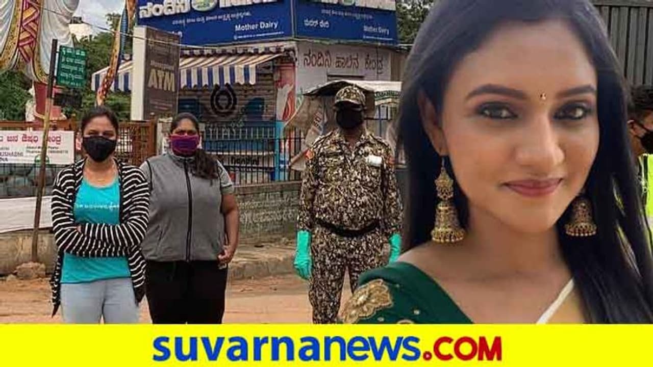 ಕೊರೋನಾ ವಿರುದ್ಧ ಹೋರಾಟ: ಸಿವಿಲ್ ಪೊಲೀಸ್ ವಾರ್ಡನ್ ಆದ ರಂಜನಿ ರಾಘವನ್ ಕೊರೋನಾ ವಿರುದ್ಧ ಹೋರಾಟ: ಸಿವಿಲ್ ಪೊಲೀಸ್ ವಾರ್ಡನ್ ಆದ ರಂಜನಿ ರಾಘವನ್