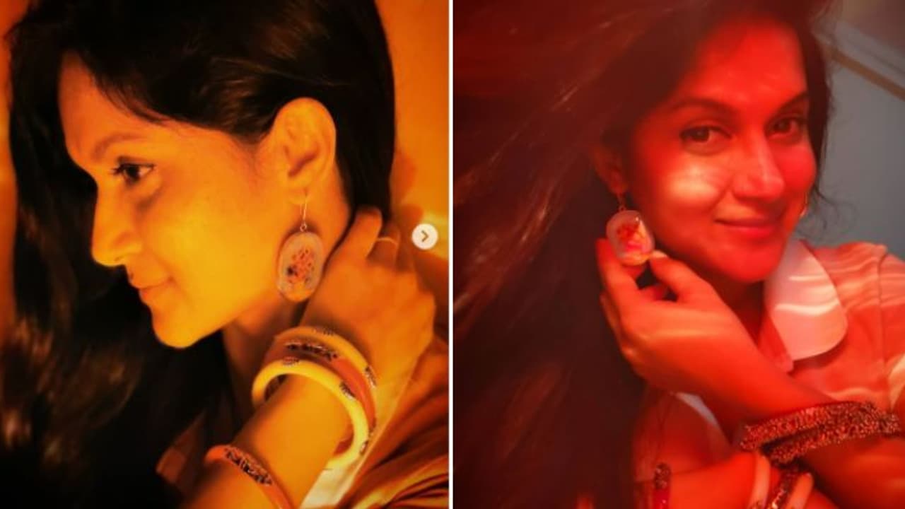 'পরণে শাড়ি, হাতে উঠেছে শাখা পলা', বাঙালি বধূর লুকে নেটিজেনদের নজরে সৃজিত ঘরণী মিথিলা