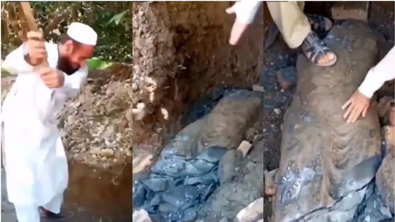 Pakistan: Destruction of 1,700 year old Buddha statue draws outrage across countries Pakistan: Destruction of 1,700 year old Buddha statue draws outrage across countries