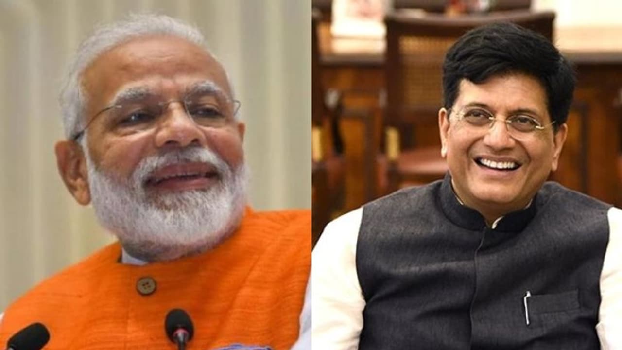 'നിങ്ങളെപ്പോലൊരു നേതാവിനെ ലഭിച്ചതിൽ രാഷ്ട്രത്തിന് അഭിമാനം'; മോദിയെ അഭിനന്ദിച്ച് പീയുഷ് ​ഗോയൽ